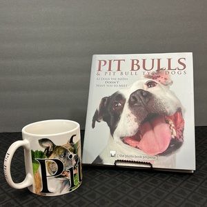 Pit Bull Mug & Book: Pit Bulls & Pit Bill Type Dogs by Melissa McDaniel